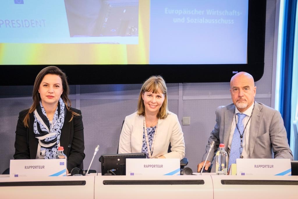 Mariya Mincheva was appointed Vice-President of Group 1 Employers of the EESC