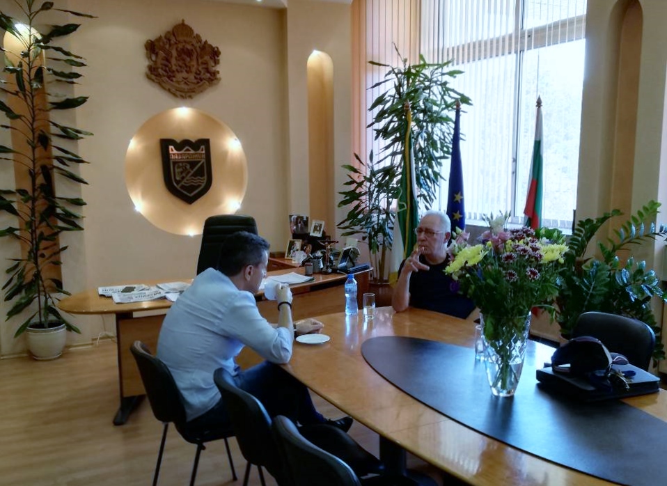 Radosvet Radev visits Pazardzhik