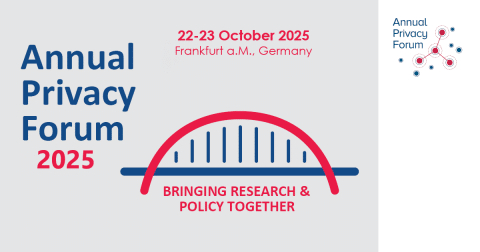 ENISA Annual Privacy Forum (APF) 2025
