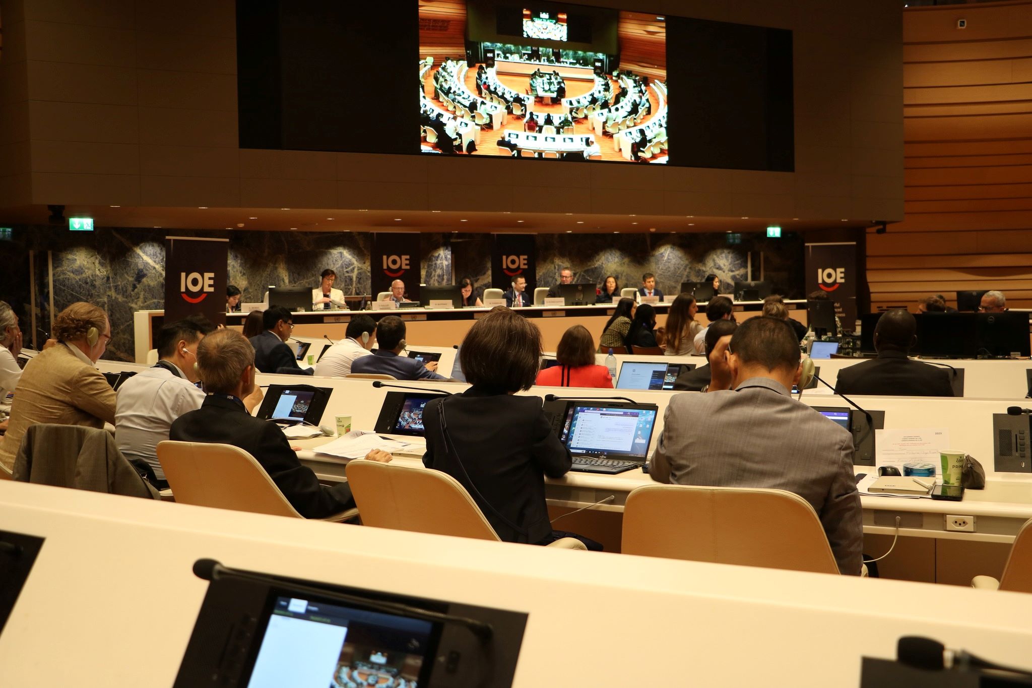 The General Assembly of the IOE was held