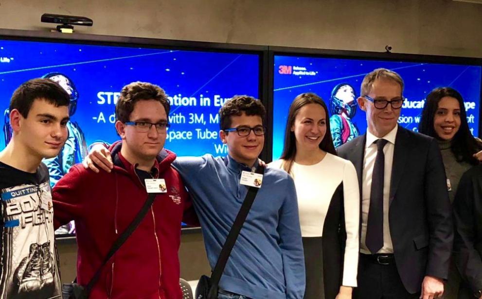Bulgarian students awarded by world leading companies in Brussels