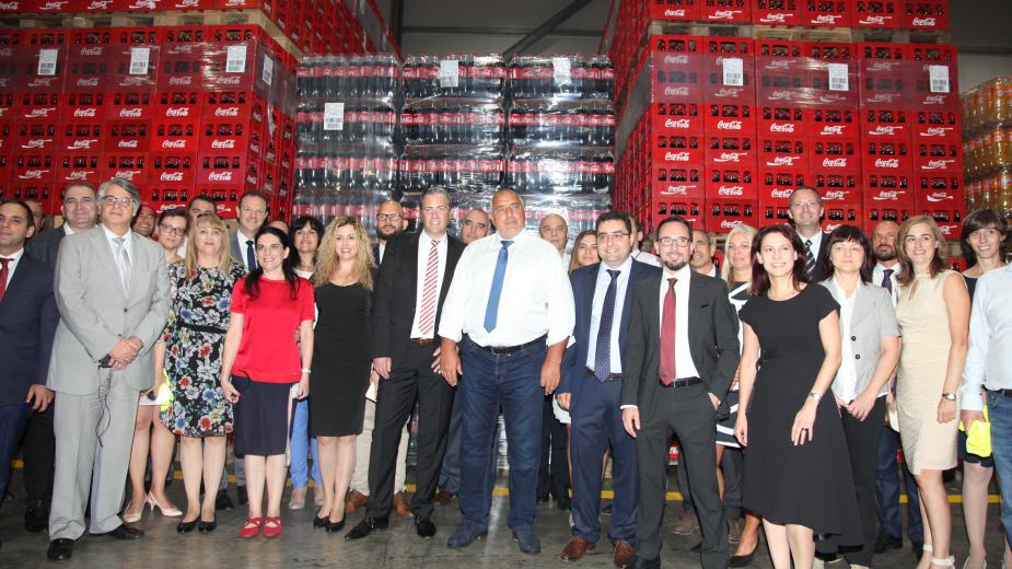 Coca-Cola opens its new production line in Kostinbrod