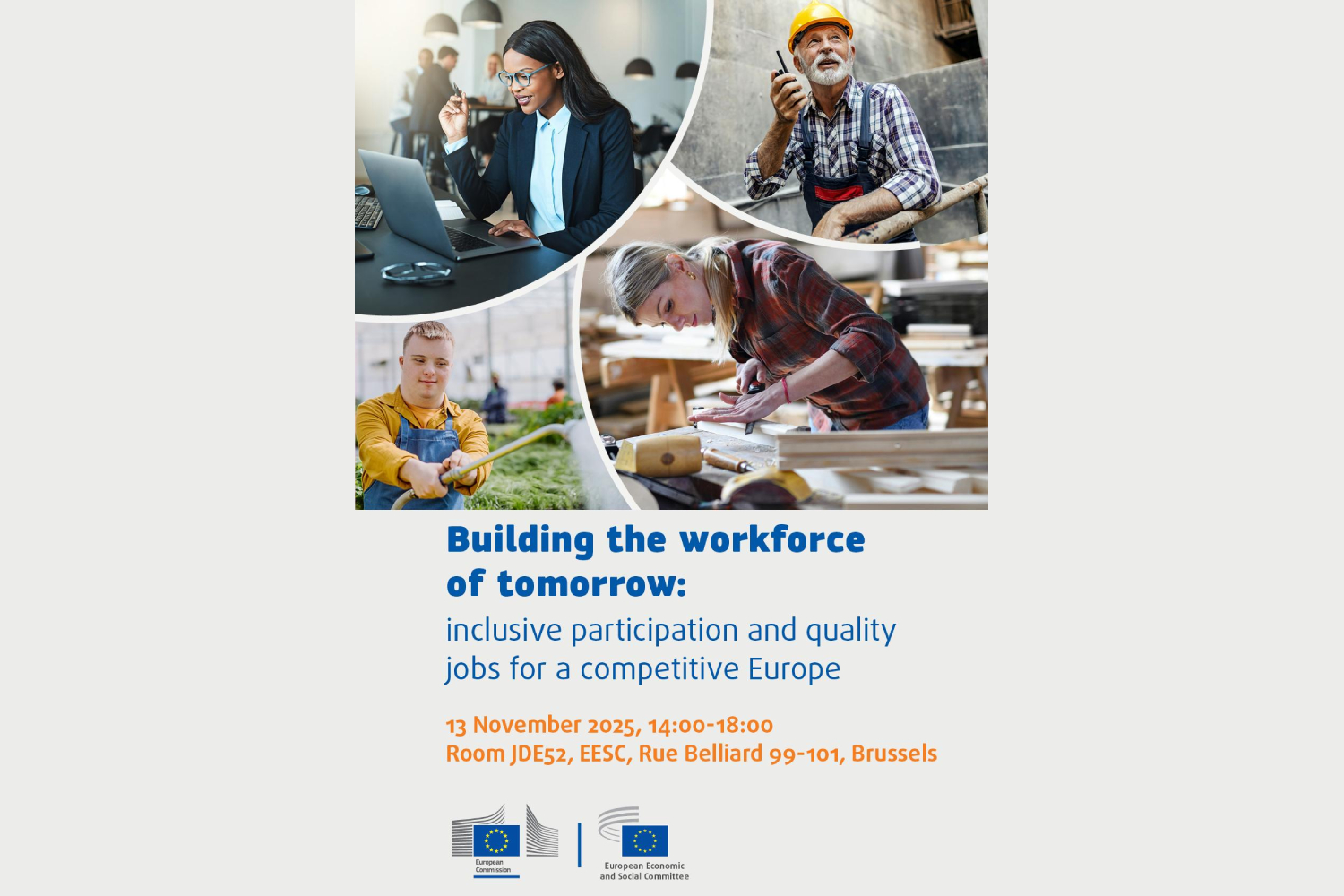 Building the workforce of tomorrow: inclusive participation and quality jobs for a competitive Europe